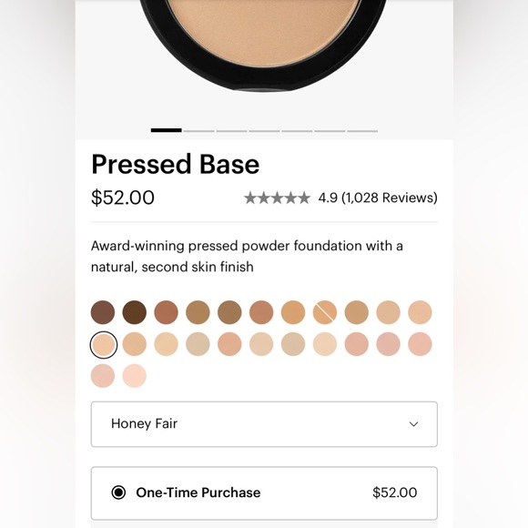 Pressed Base Compact Powder Foundation- Honey Fair - Picture 6 of 6
